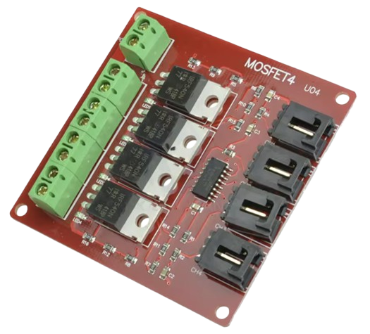 4-kanaals IRF540 MOSFET Schakelmodule