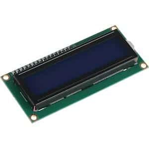 16x2 LCD Wit op Blauw 5V