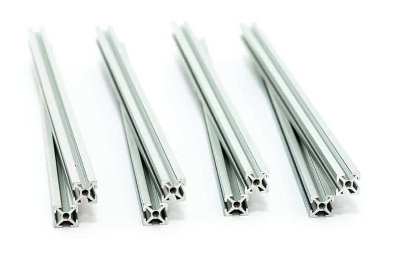 MakerBeam 200mm clear anodised (8stuks)