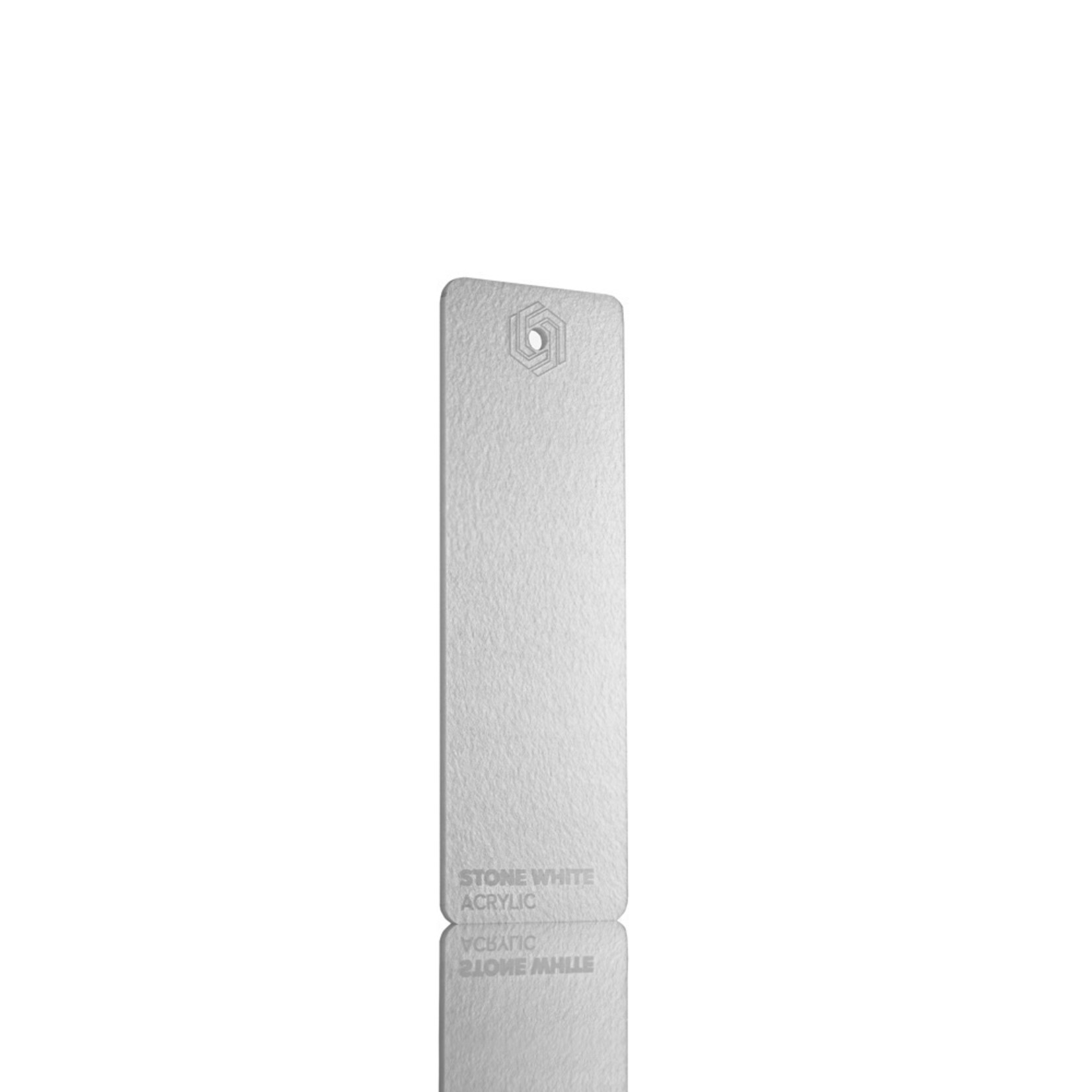 FLUX Steen Wit Acryl - 3 mm - 3/5 Platen