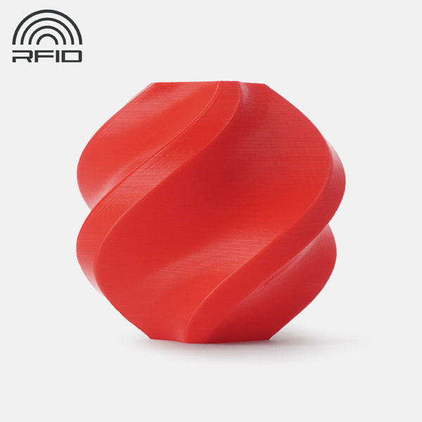 Bambu Lab PLA Basic - Rood - Met Spoel - 1KG
