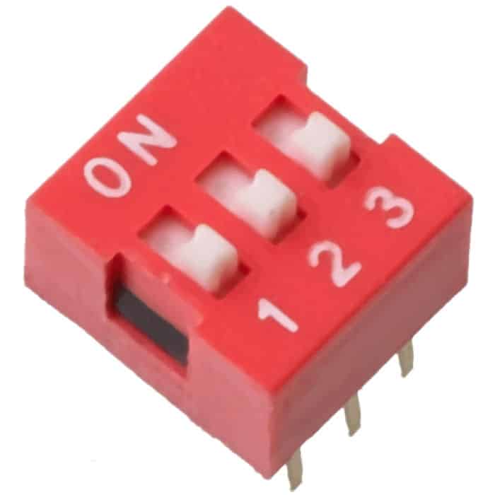 DIP Switch 3 posities