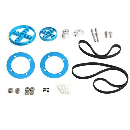 Makeblock Triger Kayışı ve Kasnak Kiti - Timing Belt Motion Robot Pack - Blue