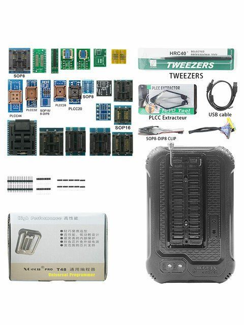 T48 USB Programlayıcı +27 Çevirici Adaptör