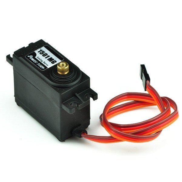 PowerHD Yüksek Torklu Bakır Dişlili Standart Analog Servo Motor - HD-1501MG