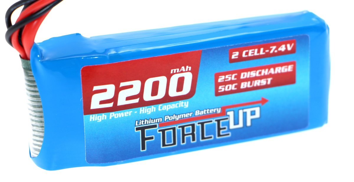 2S 7.4V Lipo Pil Batarya 2200mAh 25C