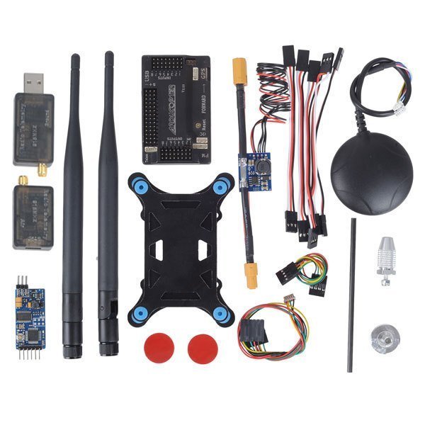 APM 2.8 Uçuş Kiti + M8N GPS , 915mh Telemetry, Pusula, Osd ve Güç Modülü