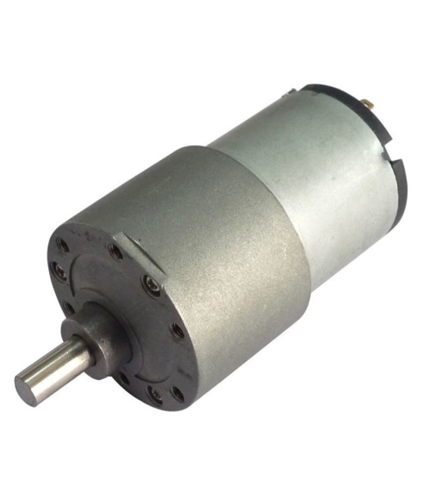12V 200 RPM 37mm Redüktörlü Dc Motor