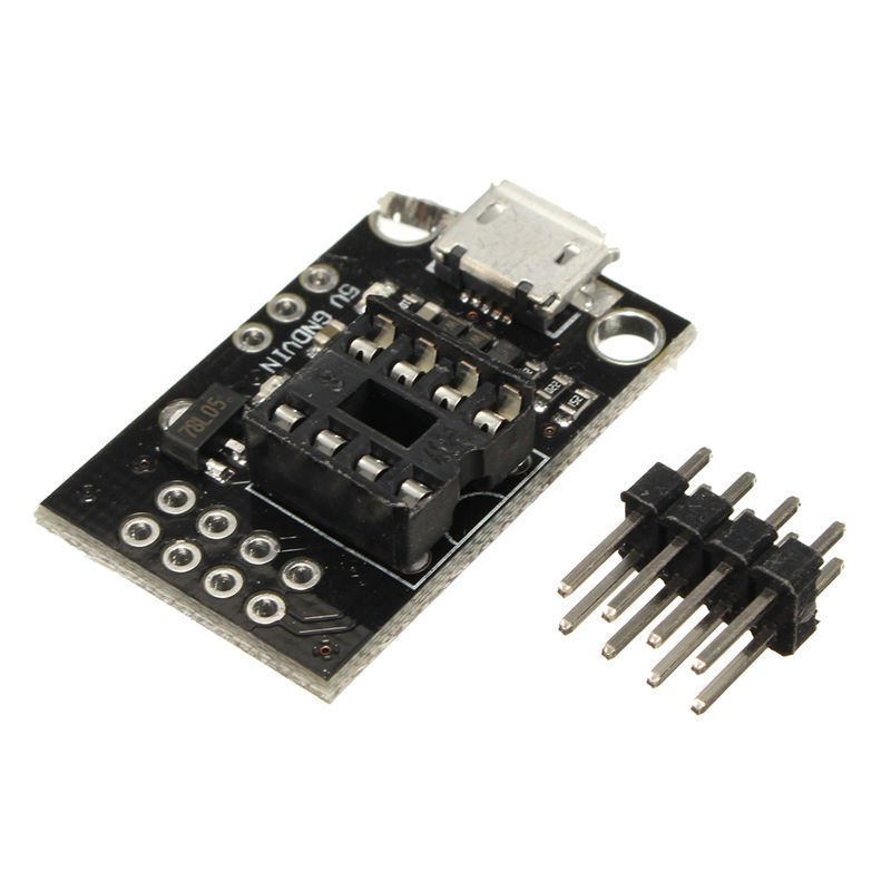 Attiny13A / Attiny25/ATtiny45 usb Programlama ve geliştirme Modulü