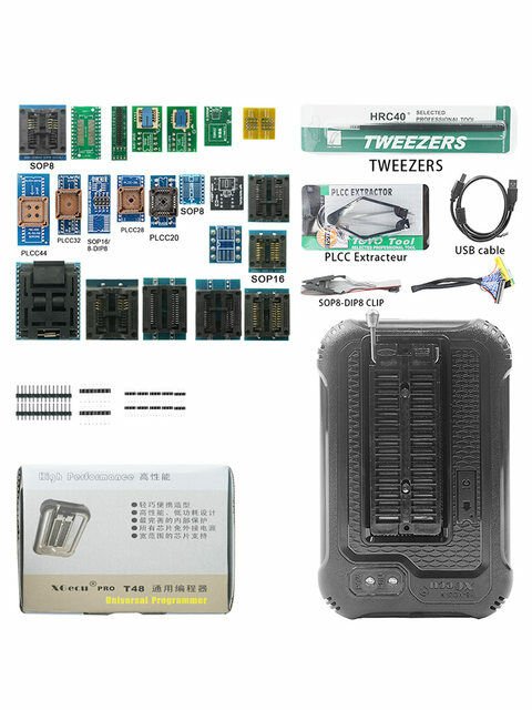 T48 USB Programlayıcı +27 Çevirici Adaptör