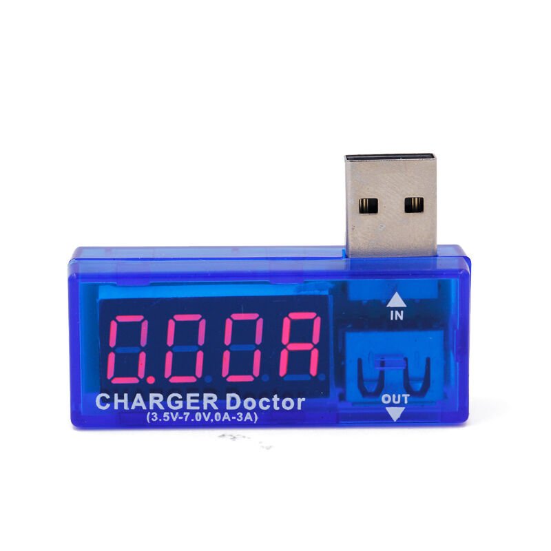 Usb Voltaj ve Akım Ölçer 3.3v 18v