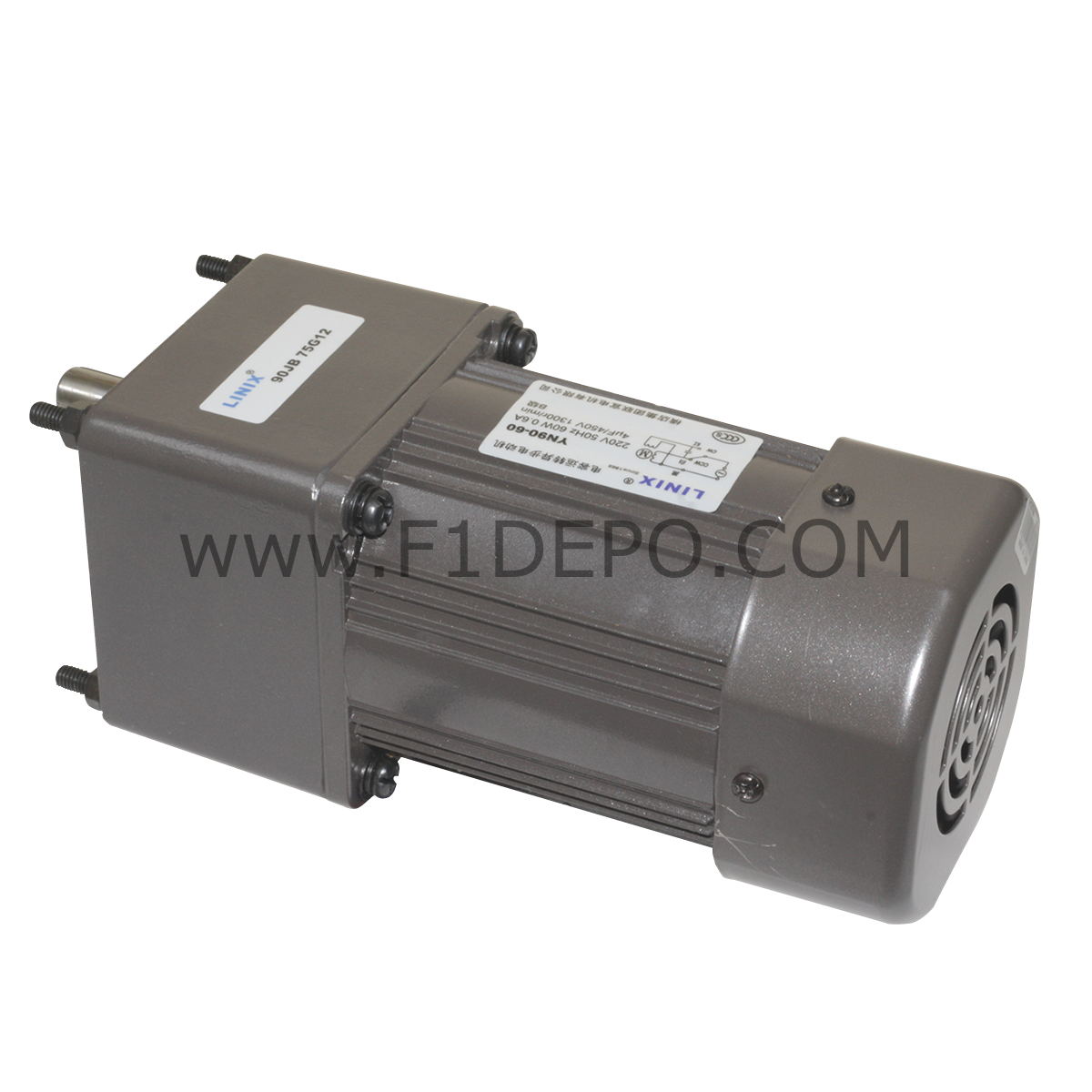 220V 17 Rpm 90mm Redüktörlü AC Motor 90jb75g