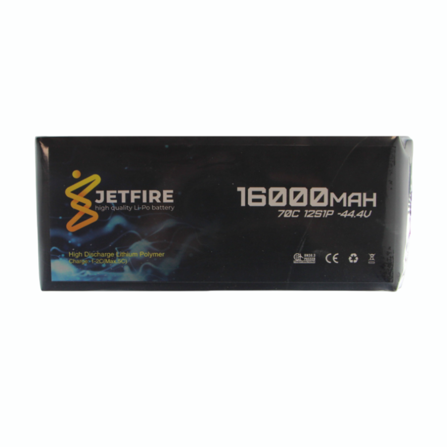 37V 16000mAh 40C Lipo Batarya 10S JetFire Pil