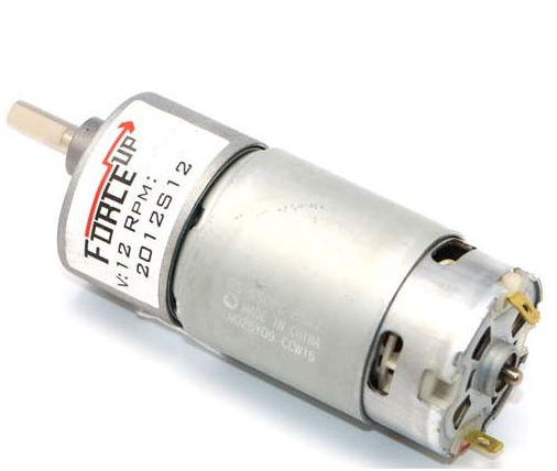 Proton 12V 1000 RPM 37mm Redüktörlü Dc Motor