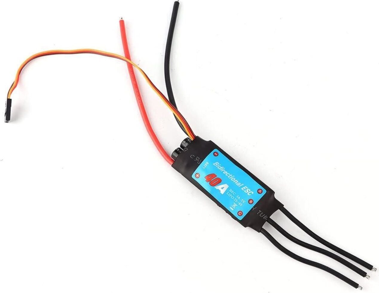 Bidirectional ESC 40A - Su Altı Motoru ile Uyumlu Çift Yönlü Esc