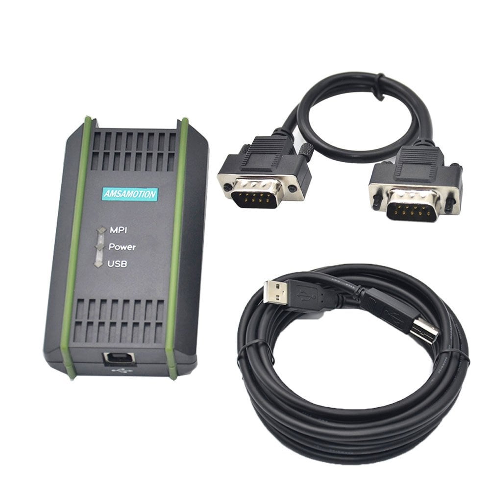 Amsamotion 0CB20+ 6ES7972 Adaptör Kablo - Siemens S7-200/300/400 RS485 Profibus MPI/PPI 9-pin
