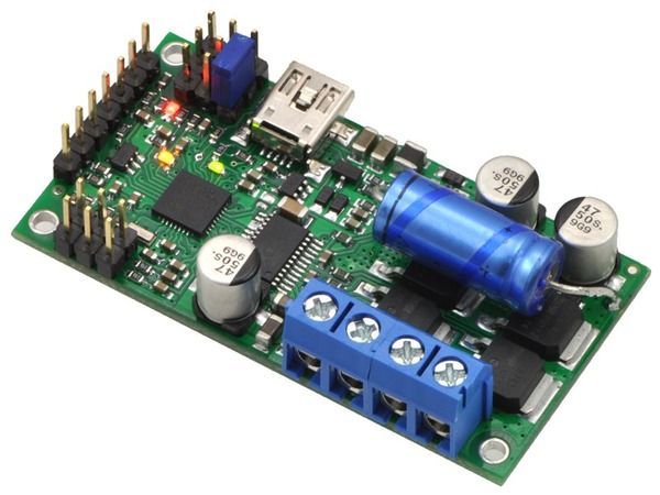 24V 23A Motor Kontrol Devresi | Usb Kontrollü Motor Sürücü Pololu Simple High-Power Motor Controller 24v23 - PL-1383