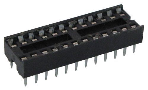24 Pin Dar Tip Dip Soket