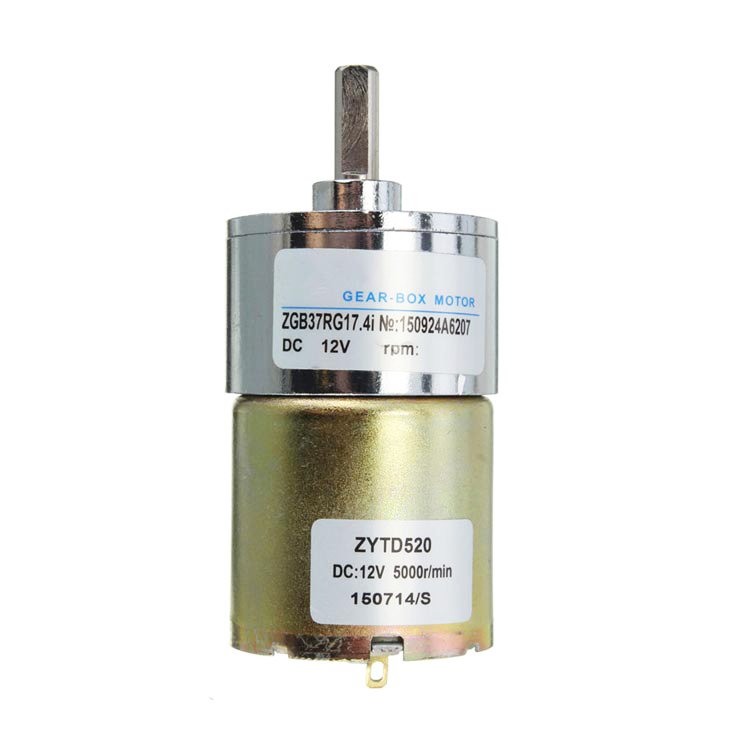 37mm 12v 200 Rpm Redüktörlü Motor