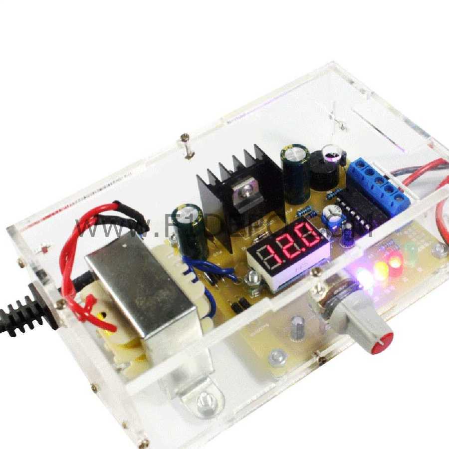 1.25V-12V Ayarlanabilir Güç Kaynağı - LM317 (Kendin Yap) Demonte