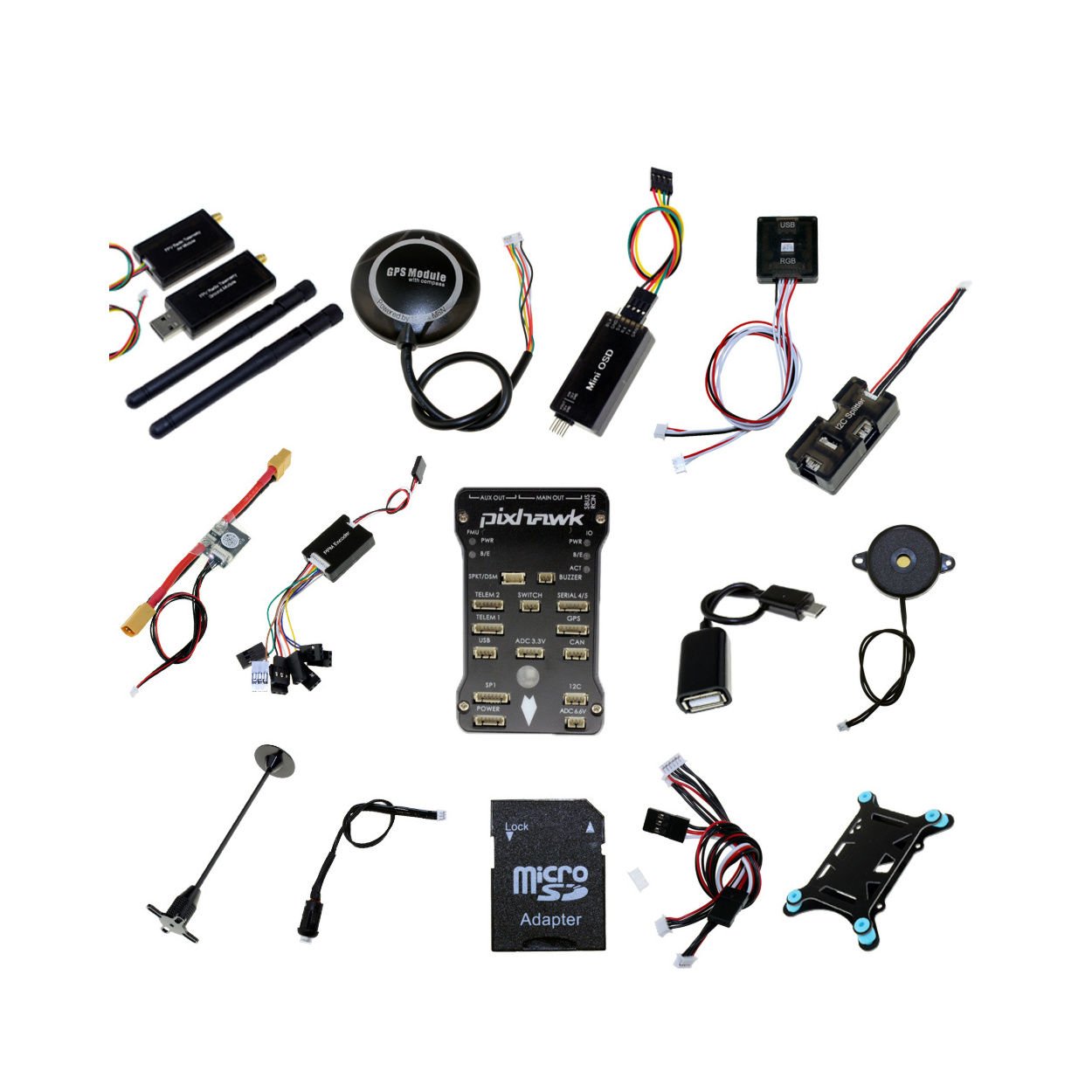 Pixhawk 2.4.8 Uçuş Kontrol Kartı Full Set 433 mhz