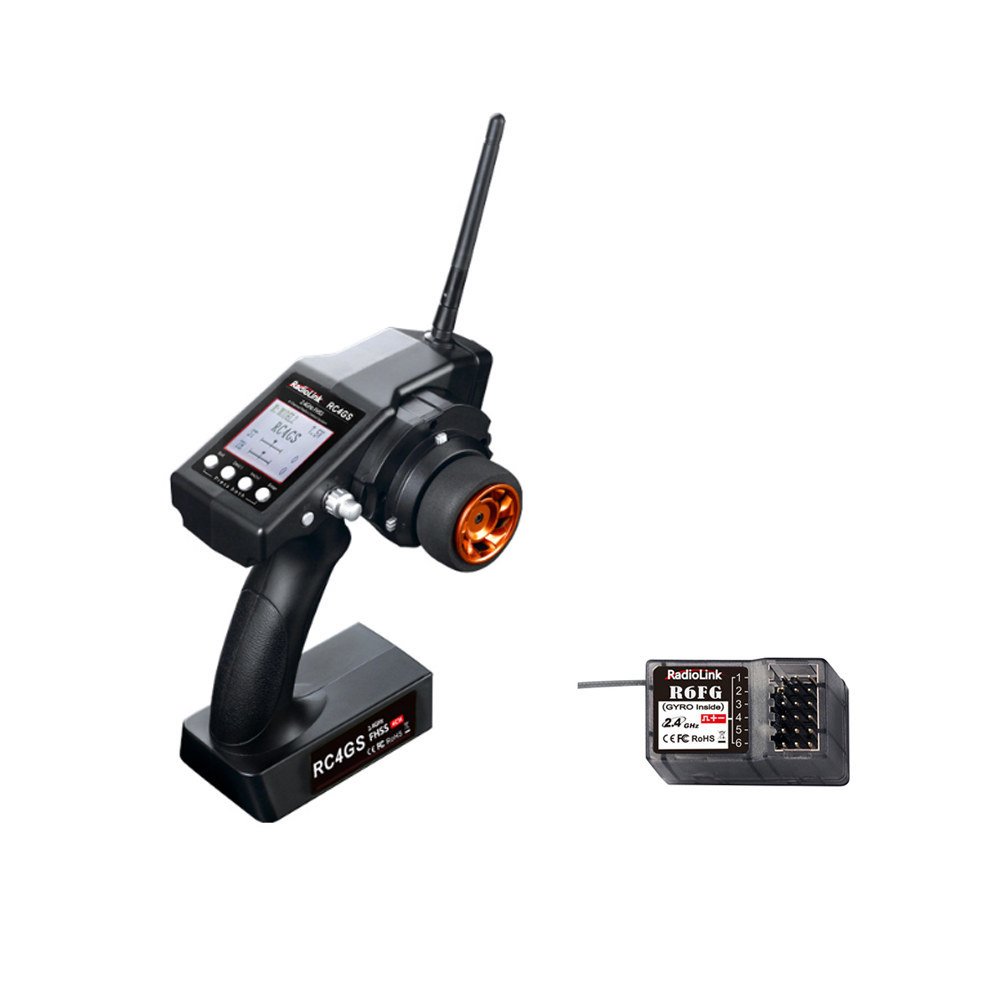 Radiolink RC4GS 2.4Ghz 4 Kanal Kumanda R6FG Alıcı Dahil