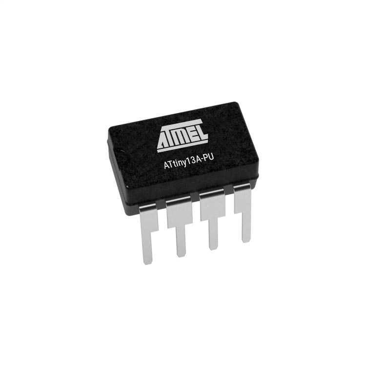 ATtiny13A-PU PDIP-8 8-Bit 20 MHz Mikrodenetleyici