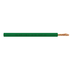 1 Metre SIAF 50 mm Tek damarlı Yanmaz silikon kablo YEŞİL