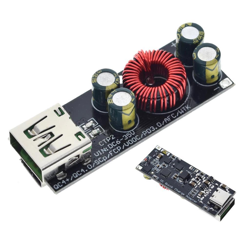Hızlı Şarj QC4.0 QC3.0 Regülatör Devresi 6-35v
