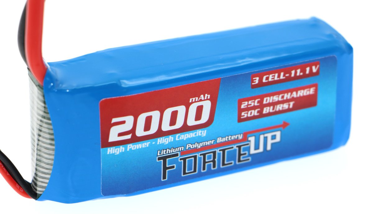 3S 11.1V Lipo Pil Batarya 2000 mah 25C
