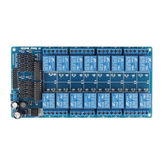 16 lı 5V Röle Devresi - 16 kanal - 16 Way Relay Board