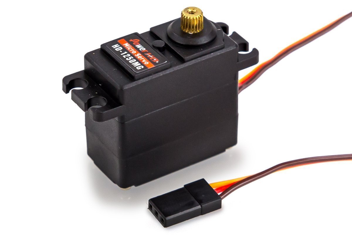 PowerHD Mini Bakır Dişlili Analog Servo Motor HD-1250MG