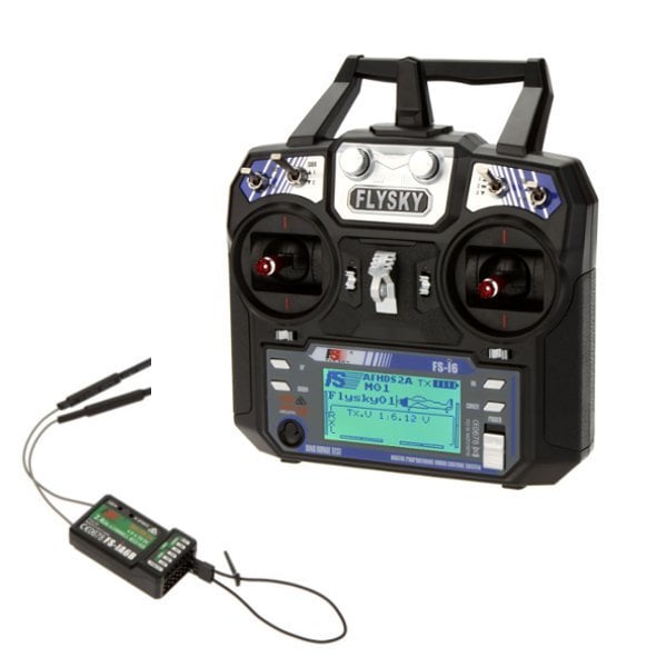Flysky 6 kanal 2.4ghz Kumanda Fly sky FS-i6 ve Alıcısı