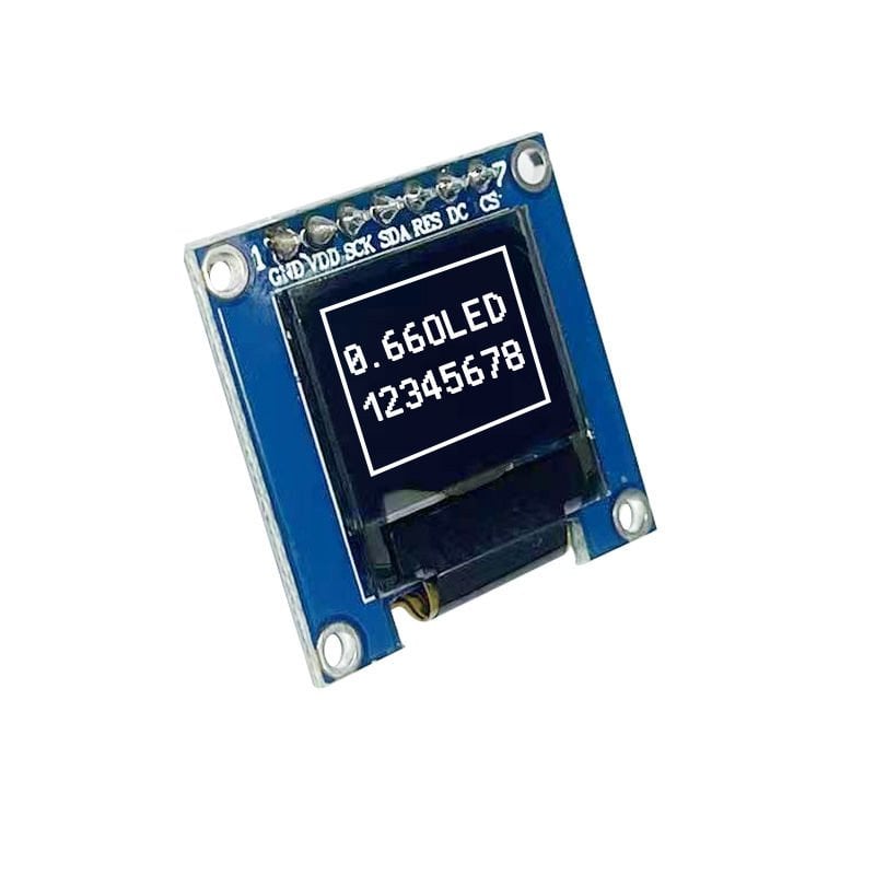0.66 inç 64x48 inch Oled Ekran