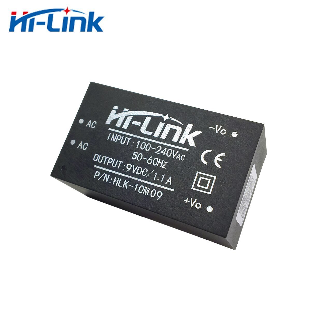 Hi-Link Ac 220v -Dc 9V Dönüştürücü 10W Güç kaynağı HLK-10M09 1100Ma