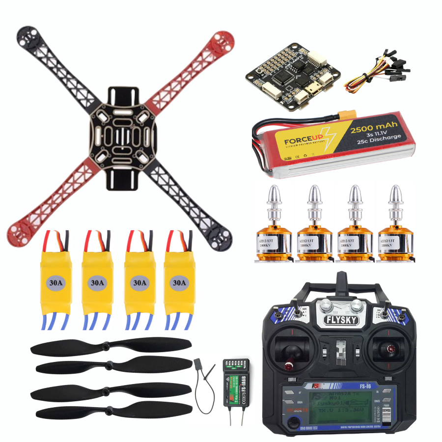 F450 Quadcopter Naze32 F3 Drone Seti