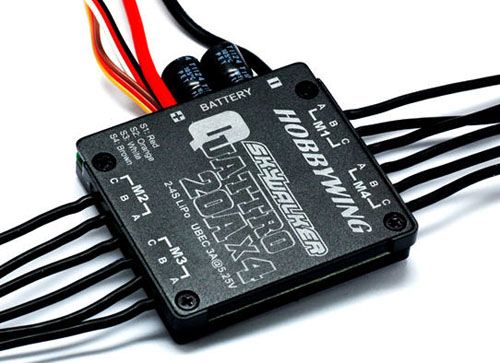 Quattro Esc Fırçasız Motor Sürücü 25ax4