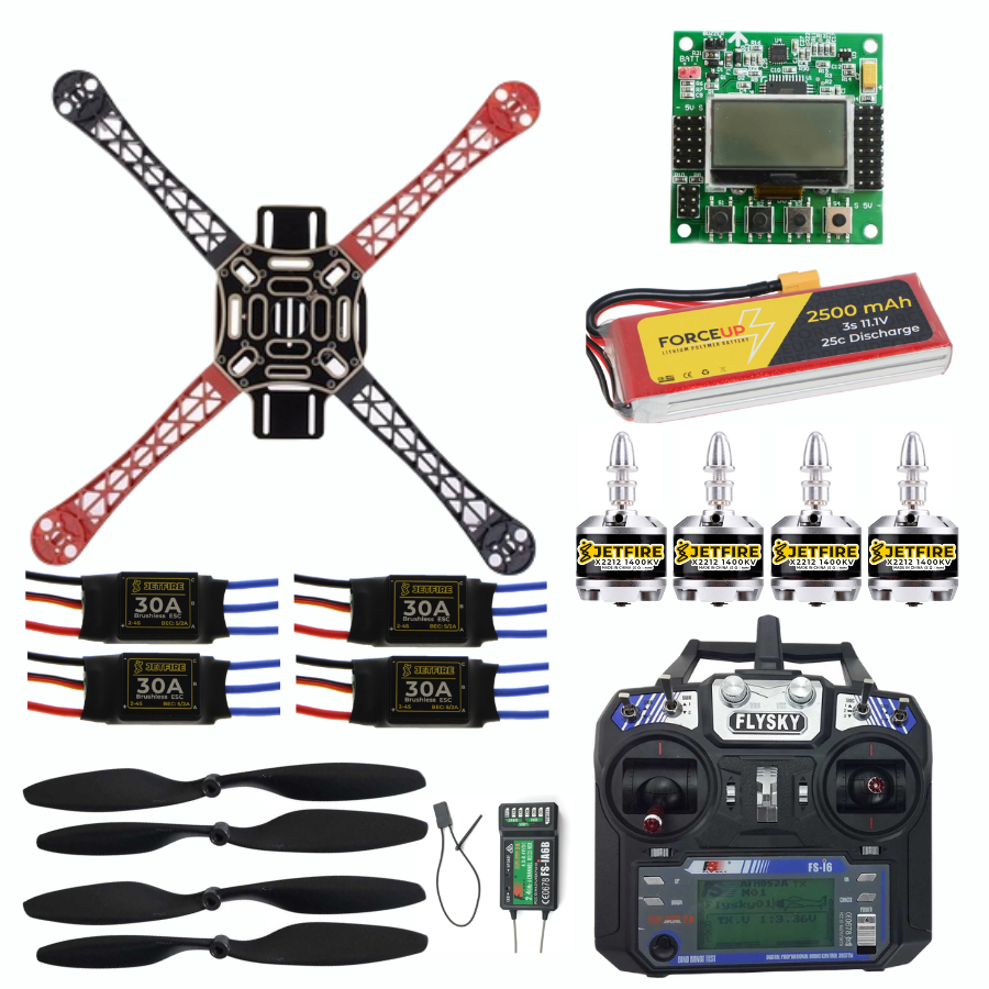 JETFİRE F450 Quadcopter KK2 Drone Seti