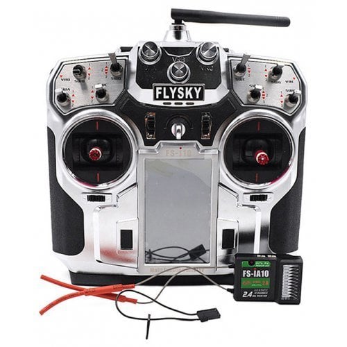 Flysky FS-i10 2.4GHZ 10 kanal Kumanda FS-iA10B Alıcı Dahil