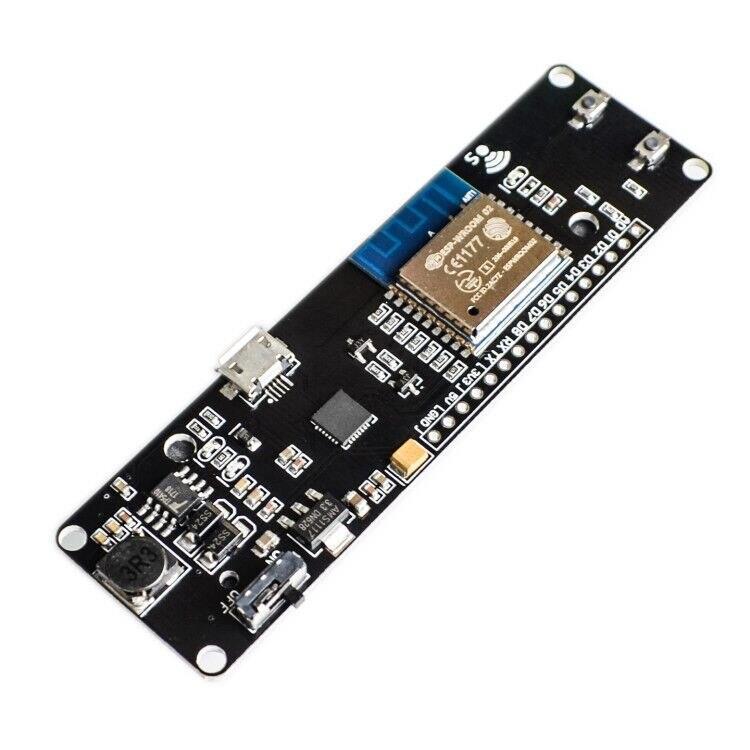 Wemos D1 ESP Wroom 02 Wifi Geliştirme Kartı 18650 Pil Yuvalı