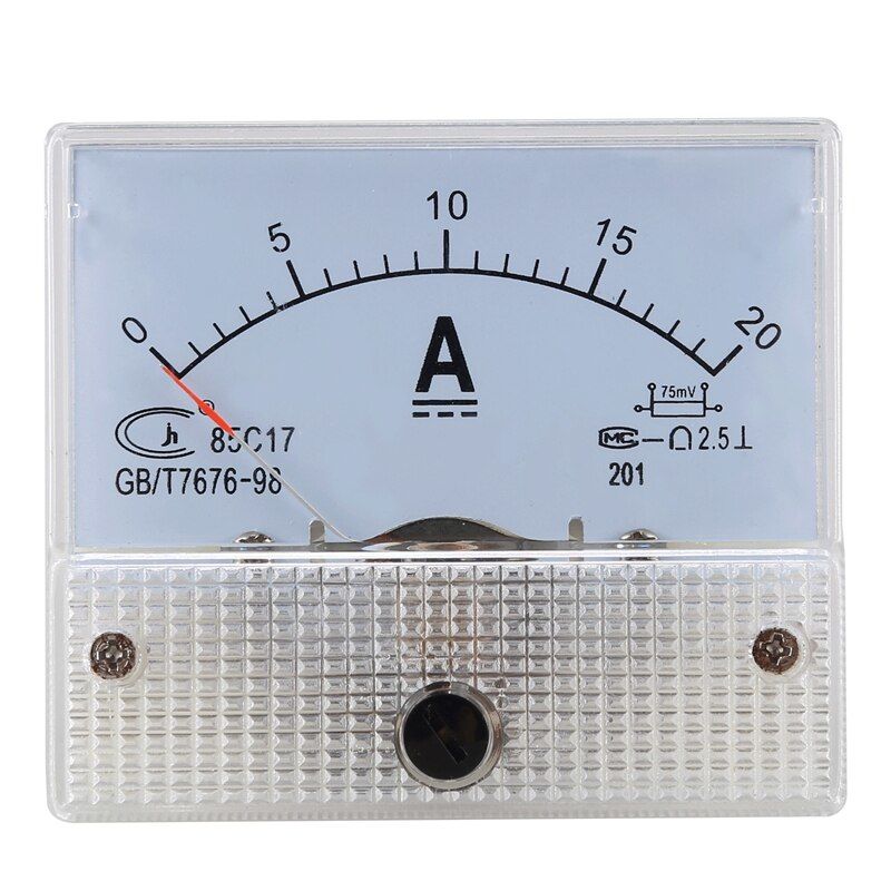 Analog 20A Ampermetre