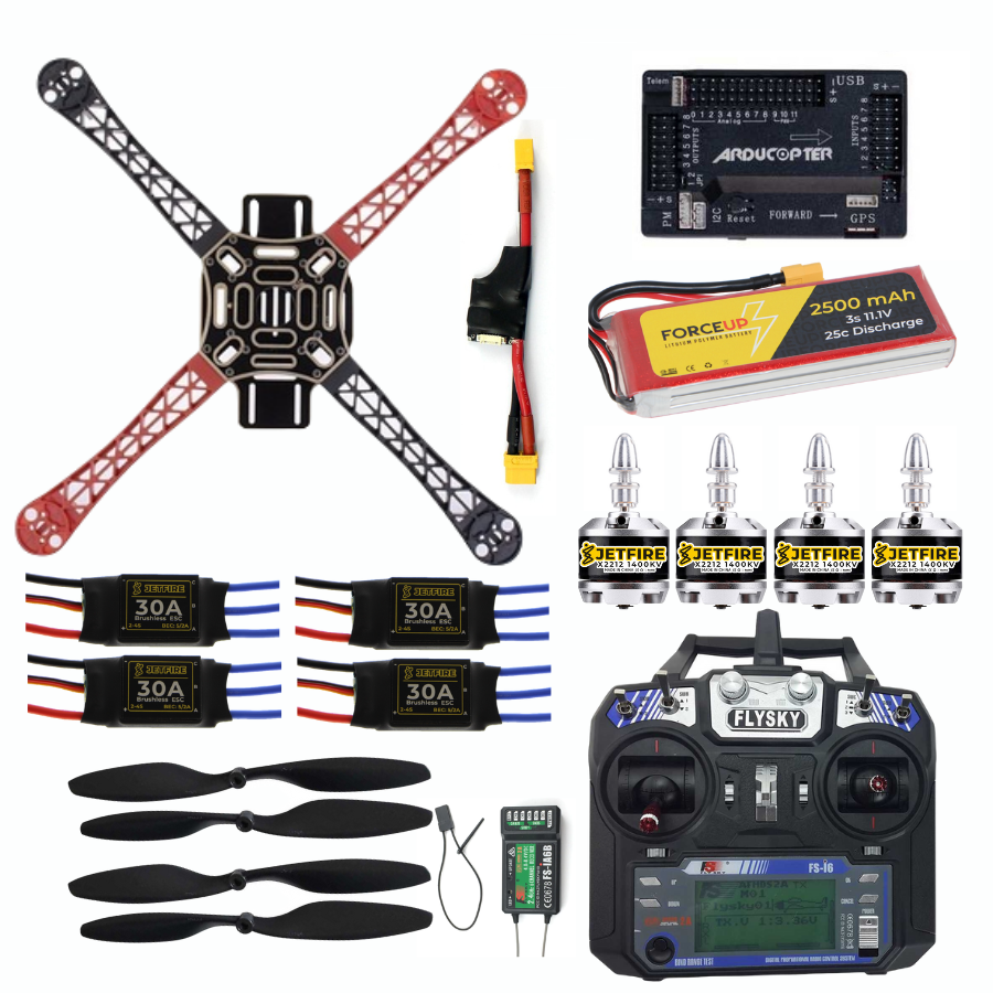 JETFİRE F450 Quadcopter APM 2.8 Drone Seti
