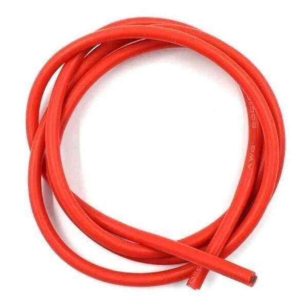 8 AWG Silikon Kablo 1 Metre Kırmızı Renk