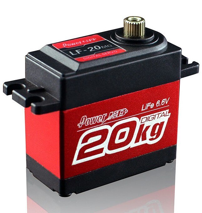 PowerHD Ultra Yüksek Güçlü Dijital Servo Motor - LF-20MG 360 Derece