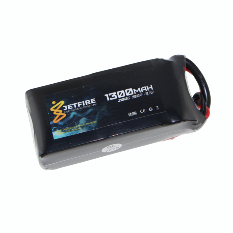 3s 1300mah 200C Lipo Batarya 11.1V Jetfire Pil