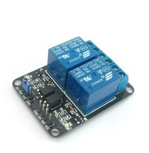 5V 2 kanal Röle Kartı - 2 Way Relay Board