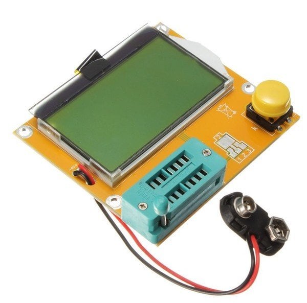 LCR-T4 12864LCD ESR SCR kondansatör triac Test aleti