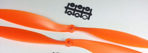 5030 Drone Pervanesi - Plastik Turuncu renk cw - ccw
