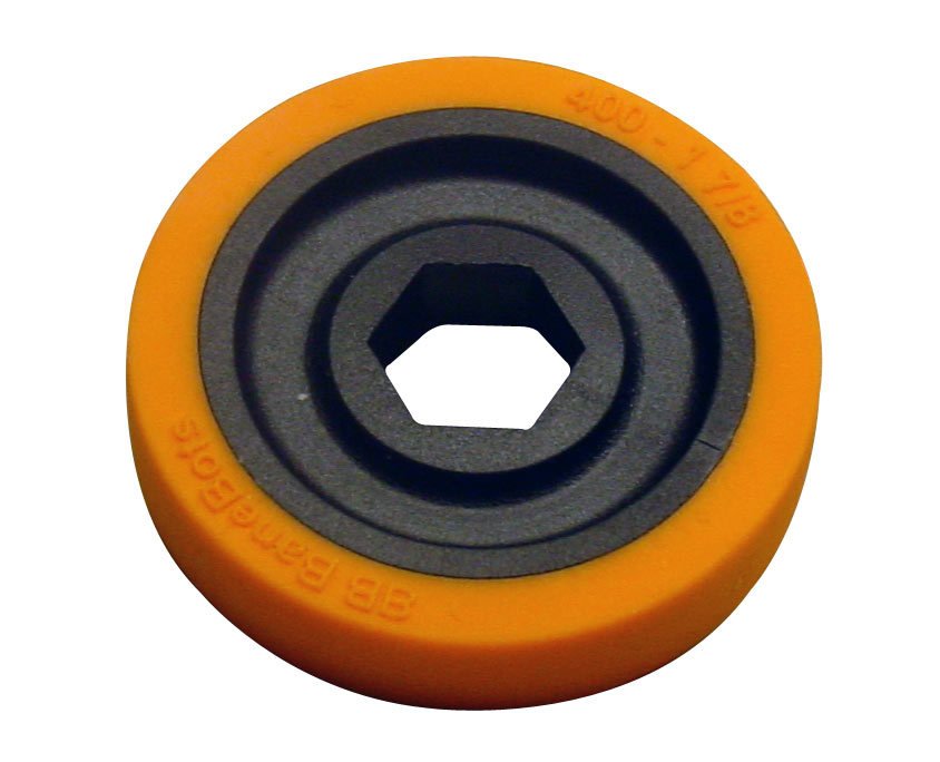 BaneBots Tekerlek, 35 mm 1-3/8″ x 0.4″, 1/2″ , 40A Turuncu