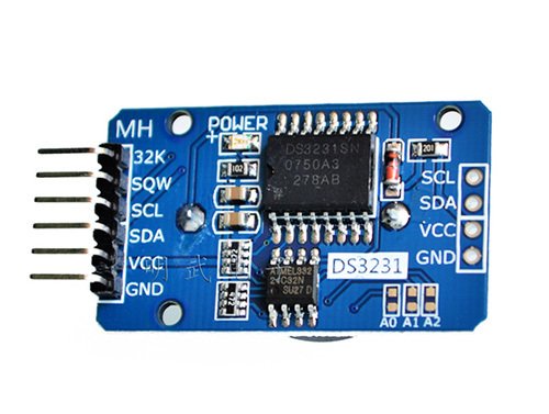 DS3231 AT24C32 Arduino Gerçek Zamanlı Saat Modülü